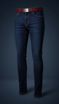 Slim-Fit Jeans in Midnight Indigo