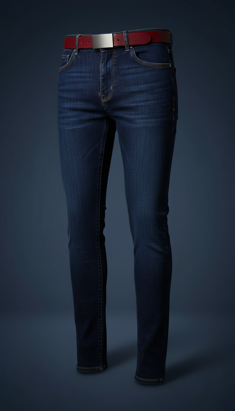 Slim-Fit Jeans in Midnight Indigo
